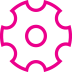 Support - cog icon
