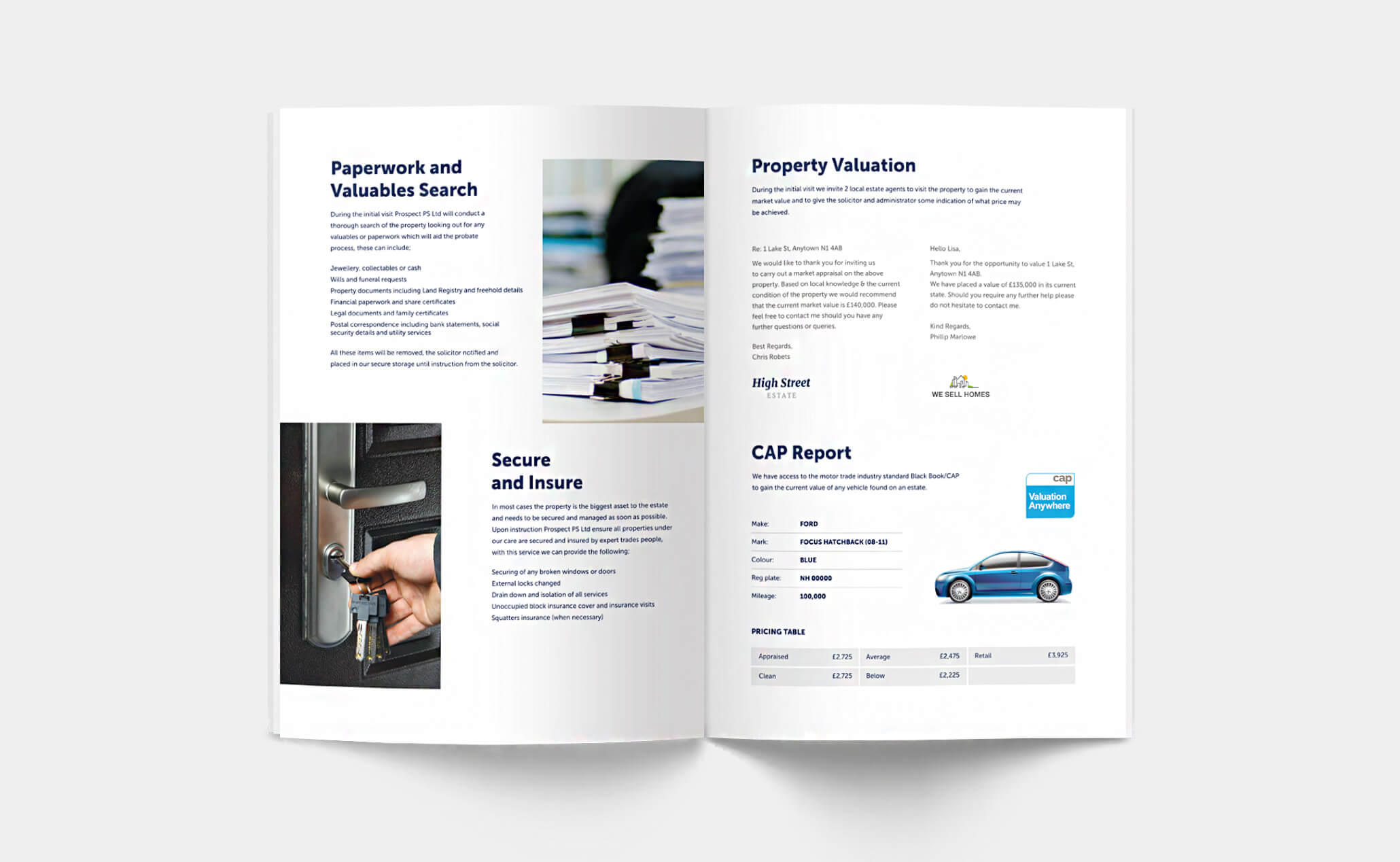 ProspectPS - A4 brochure